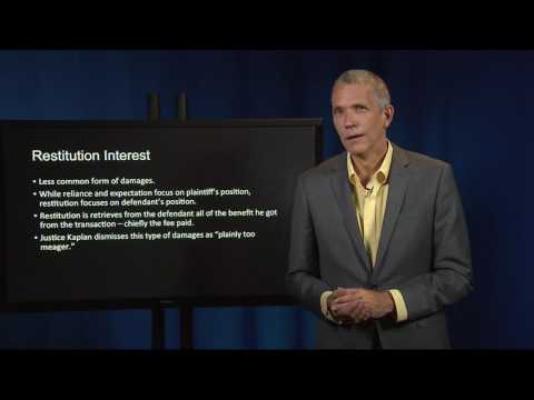 Contract Law: Sullivan v. O'Connor (the nose job case)