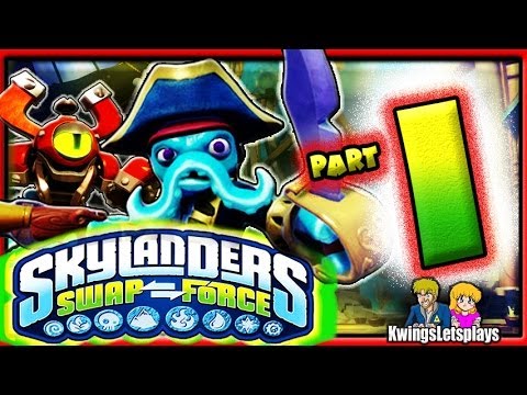 Skylanders Swap Force Wii U - Walkthrough Part 1 Mount Cloudbreak co-op Gameplay!