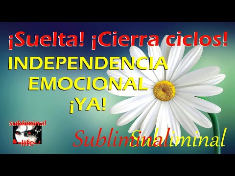 ELIMINAR DEPENDENCIA EMOCIONAL Audio Subliminal