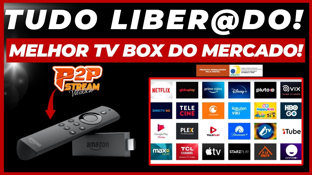 P2P STREAM É O MELHOR APARELHO DE TV BOX Do Mercado