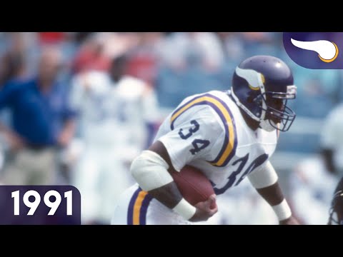 Primetime Faces C.C. & A.C. - Vikings vs. Falcons (Week 2, 1991) Classic Highlights
