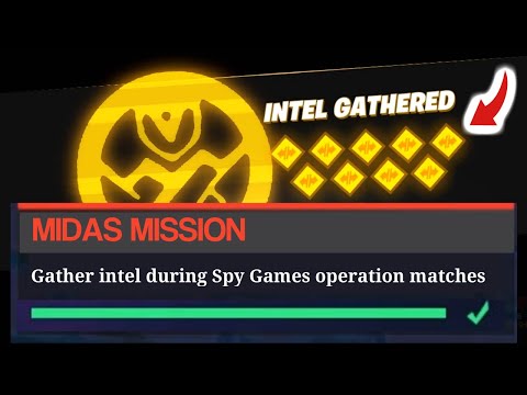 Gather INTEL during Spy Games operation matches | Fortnite Midas Mission WEEK 9 Challenges