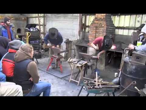 First Week, Heartland Horseshoeing School, 2011