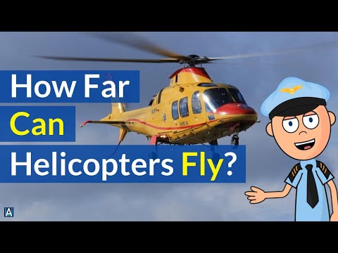 1st YouTube video about how far can a helicopter travel