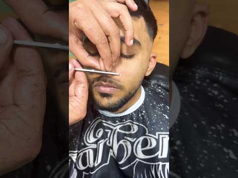 Bigote estilo con navaja💈#Nomibarbero #viral #trending #shorts #tiktok #shortsfeed #shorts #asmr