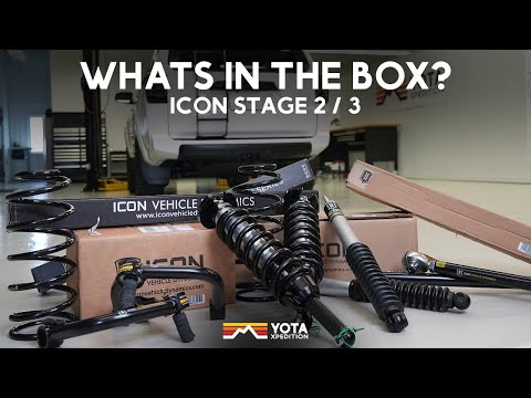 ICON Stage 2 And 3 Lift Kit Unboxing