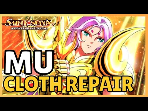 ELE ESTÁ ASSUSTADOR! CLOTH REPAIR DO MU - SAINT SEIYA AWAKENING