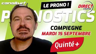 emission video des courses turf pmu du Mardi 15 septembre 2026