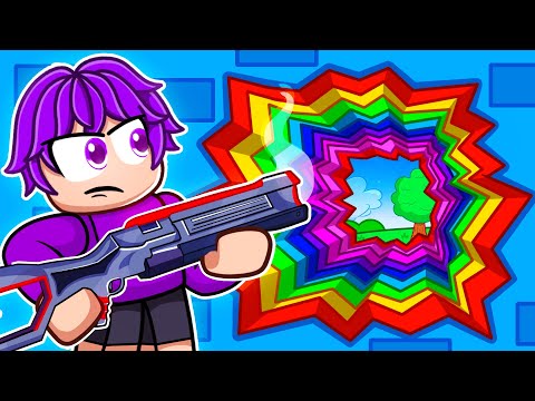 Shooting Thru 10,465,879 Walls in Roblox!
