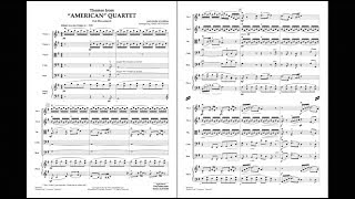 Themes from American Quartet, Mvt. 1 by Antonin Dvorak/arr. Jamin Hoffman