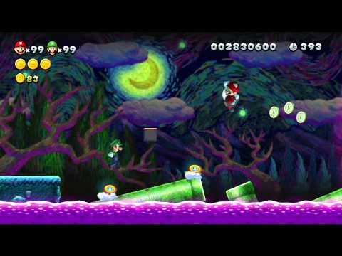 New Super Mario Bros U - 100% Walkthrough Co-op - Parte 10 di 22