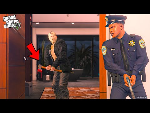 Franklin Found Ripper Jason In His House in GTA 5 !