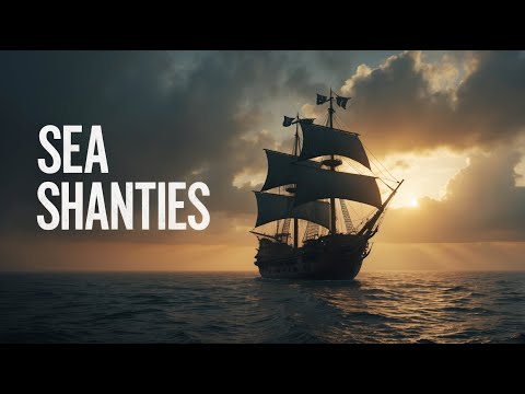🌊 Melancholic Sea Shanties – Pirate Ballads of the Ocean (1 Hour+)