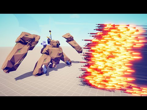 GIANT GOLEM vs EVERY GOD - Totally Accurate Battle Simulator TABS