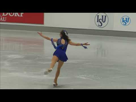 Joanna SORG. Oberstdorf 2018. Silver Ladies II - Artistic. 21 place