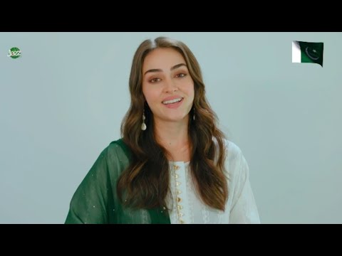 14August a message by esra bilgic (Haleema Sultan) wishing Pakistan 🇵🇰