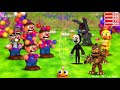 FNAF World How To Get To Pinwheel Circus Jump Area 6