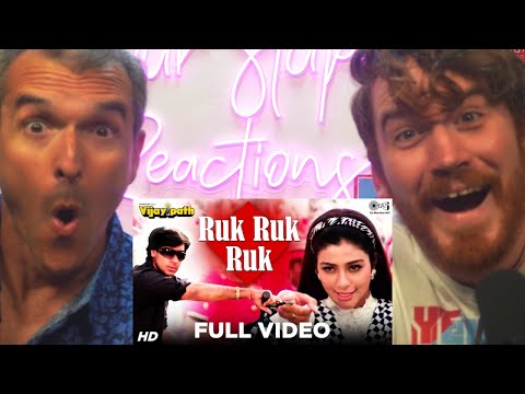 Ruk Ruk Ruk- Vijaypath | Tabu and Ajay Devgn | Aisha Chinai  REACTION!!