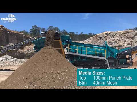 Warrior 2400 Scalping Screen | Screening Sandstone