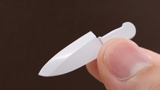 sharpest paper kitchen knife in the world (2019)