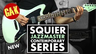 Video thumbnail for NEW Squier Contemporary Active Jazzmaster HH ST | Summer Namm 2018 by GAK