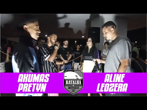 ALINE & LEOZERA x PRETYN & AKUMAS - Batalha do Museu 414 (2ª FASE)
