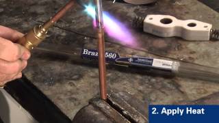 How to Braze Copper to Steel with Handy One®