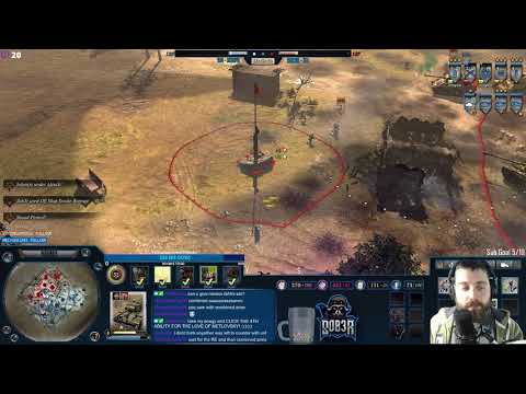 CoH2 | 'murican push vs Tiger Ace