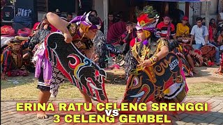 Download lagu ERINA RATU CELENG SRENGGI vs 3 CELENG GEMBEL Jaranan Putro Wiguno mp3