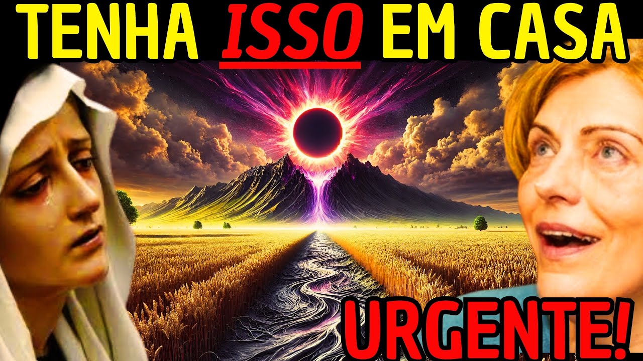 Se você ainda não tem esses itens, nessa época... Mensagens de Medjugorje já nos ALERTOU
