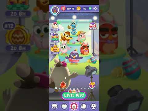 Angry Birds Dream Blast Level 1693 Hard:)