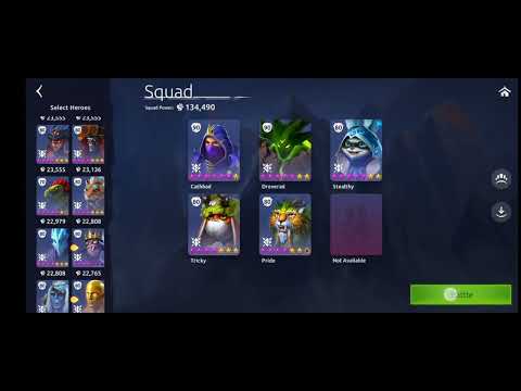 Age of Magic Woodland Guardians Beating Dark Elves Easily ( 134K vs 157K )