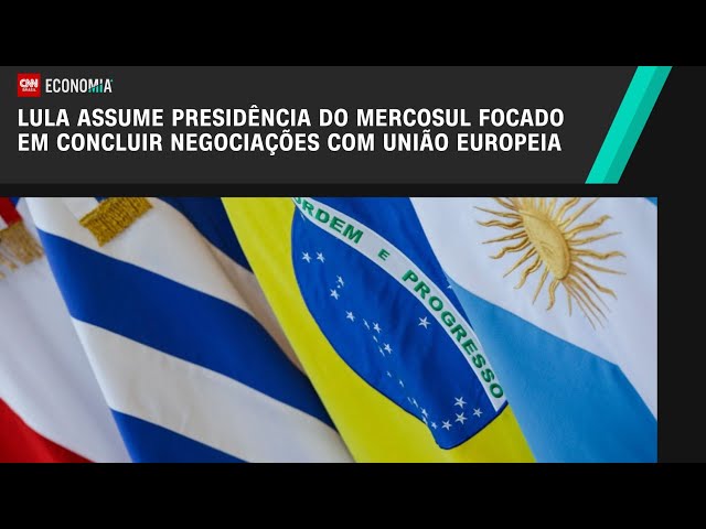 Lula assume presidência do Mercosul focado em concluir negociações com União Europeia | CNN NOVO DIA