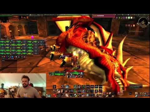 Main tank blows up the raid after Vaelastrasz in blackwing lair