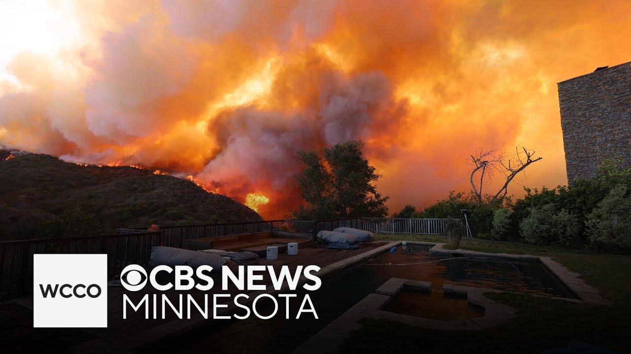 Wind storm intensifies growing wildfires in California