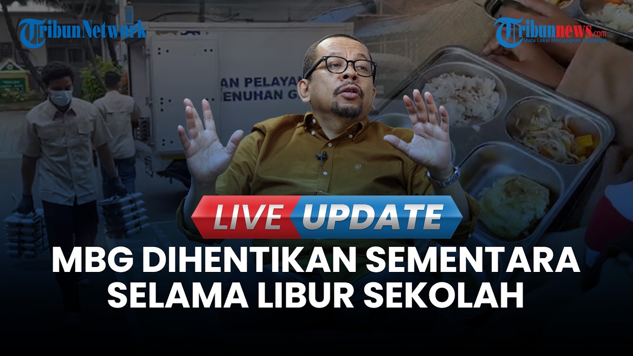 LIVE UPDATE | Pemerintah Jawab Mahasiswa: MBG Dihentikan Untuk Evaluasi Total Selama Libur Sekolah
