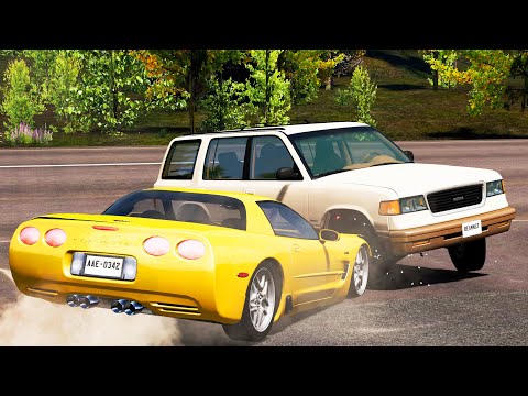 Luxury & Super and Hyper Car Crashes Compilation #61 - BeamNG Drive