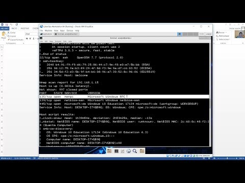 4.5.2.10 Lab - Exploring Nmap