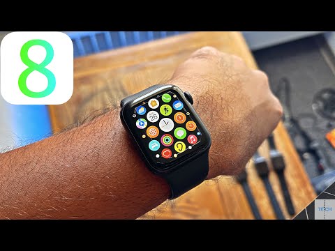 Watch OS 8 On Apple Watch Series 5 (Review)
