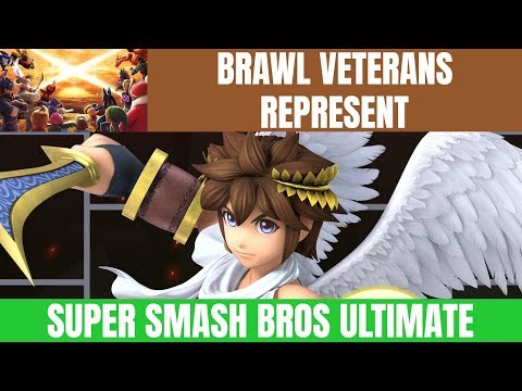 Super Smash Bros Ultimate Part 2 Brawl Veterans Represent Pit Gameplay!