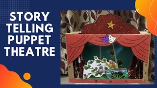 Storytelling for kids/ diy puppet theatre/ storytelling with props ideas