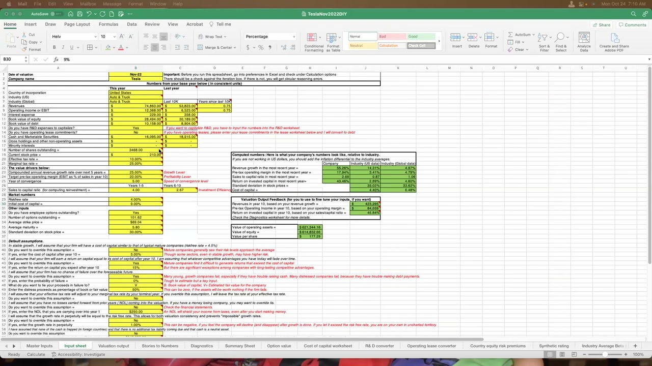 Uncertainty in Investing and Valuation: What if questions, Scenario Analysis and Simulations