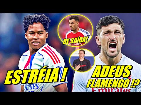 AGORA VAI !! ESTRÉIA DE ENDRICK NA FRANÇA ! ARRASCAETA RECEBE OFERTA MILIONÁRIA E MAIS...