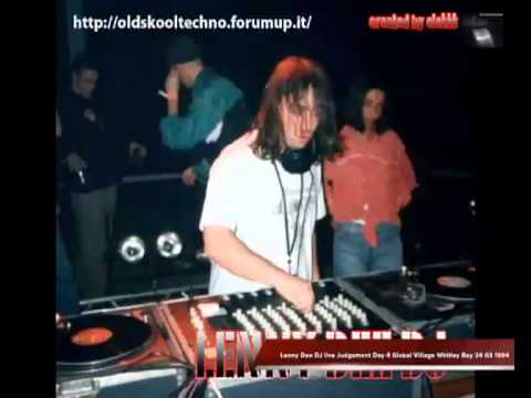Lenny Dee DJ live Judgement Day 4 Global Village Whitley Bay 24 03 1994