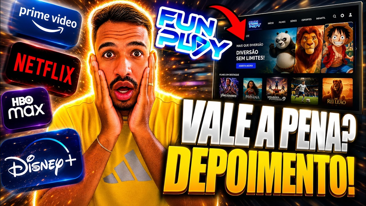 MELHOR APP IPTV? Vale a pena usar o FunPlay? Opinião Sincera - 2026 - FUNPLAY FUNCIONA?