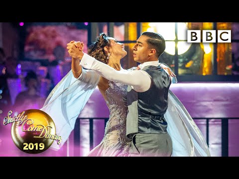 Karim and Amy Viennese Waltz to 'Give Me Love' - Week 8 | BBC Strictly 2019