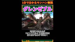 【モンハン解説】グレンゼブルってどんなモンスター？【モンスターハンター】#shorts