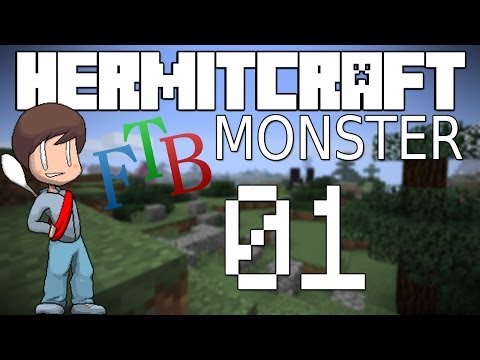 HermitCraft Monster w/ IAmSp00n: Episode 1 - Everything Hurts!