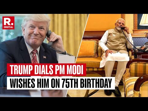 BREAKING: President Trump Dials PM Modi to Wish Him on 75th Birthday Amid Tariff Tensions