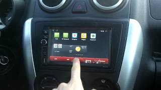 Китайская 2 din магнитола в Lada Granta (Лада Гранта) rk-a701